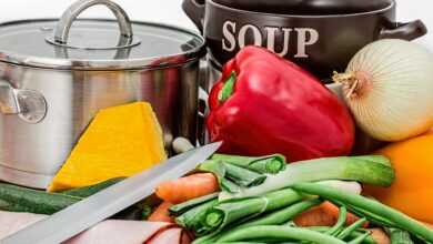 vegetables, pot, cooking