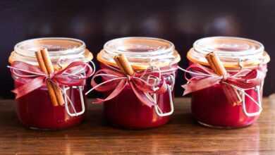 jam, jar, christmas