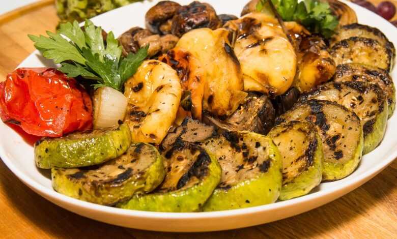 food, vegetables, grill, nutrition, vegetarianism, useful, green, diet, close-up, pepper, zucchini, vegetable, dinner, healthy diet, benefit, mushrooms, zucchini, zucchini, zucchini, zucchini, zucchini