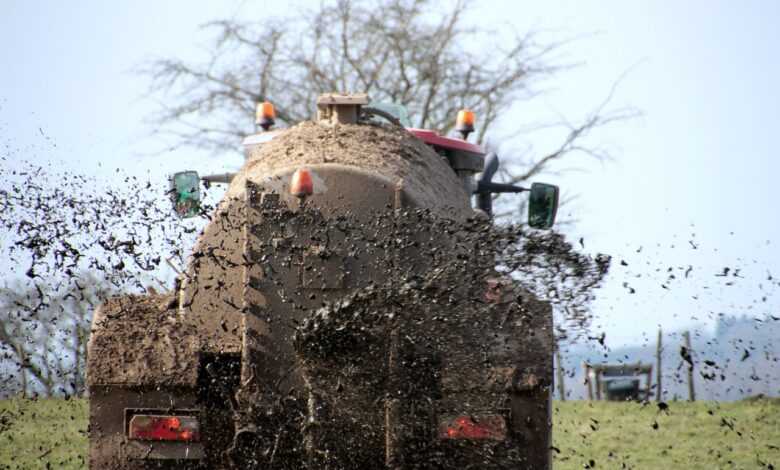 slurry tank, slurry, manure