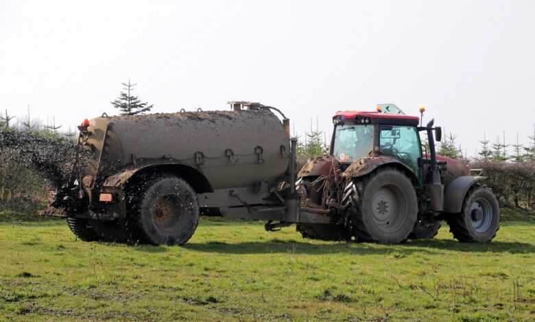 slurry tank, slurry, manure