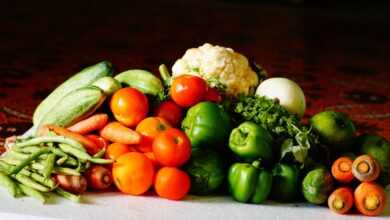 vegetables, nature, green