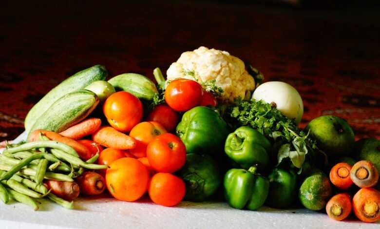 vegetables, nature, green