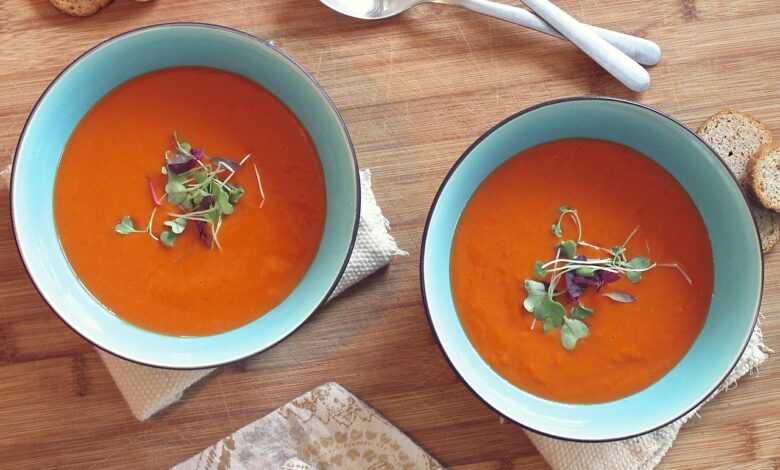 soup, tomato, healthy