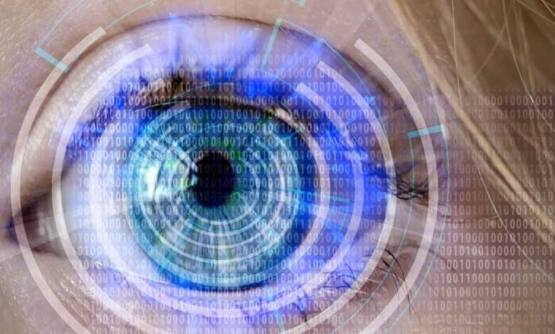 eye, technology, binary, artificially, video surveillance, monitoring, control, iris, binary, binary, binary, binary, binary, video surveillance, monitoring, iris