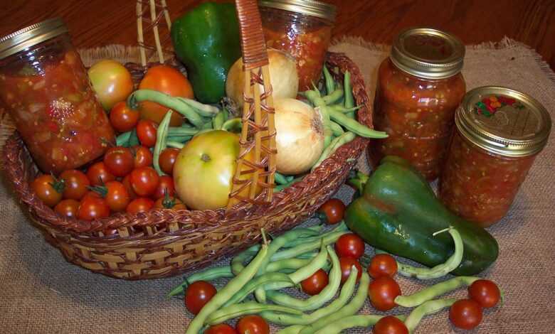 harvest, canning, preserves