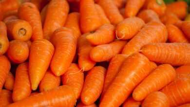 carrots, vegetables, market