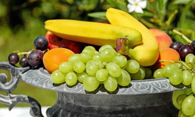 fruits, fresh, bowl