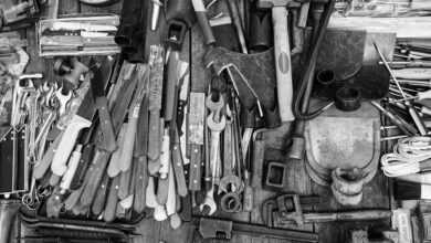 tools, knives, wrenches, drills, cutting tools, metal, assorted, assorted tools, assortment, black and white, monochrome, tools, tools, tools, tools, tools