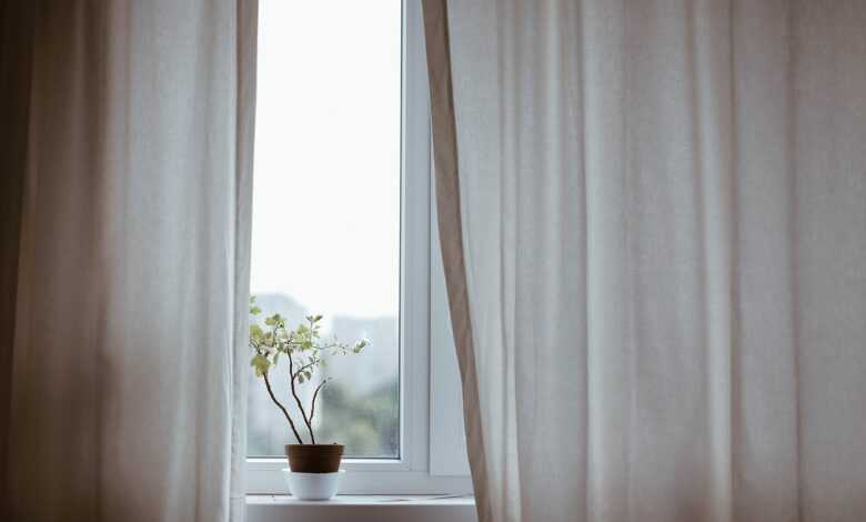 curtains, decoration, indoors