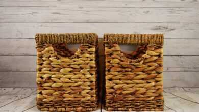 baskets, water hyacinth, natural product