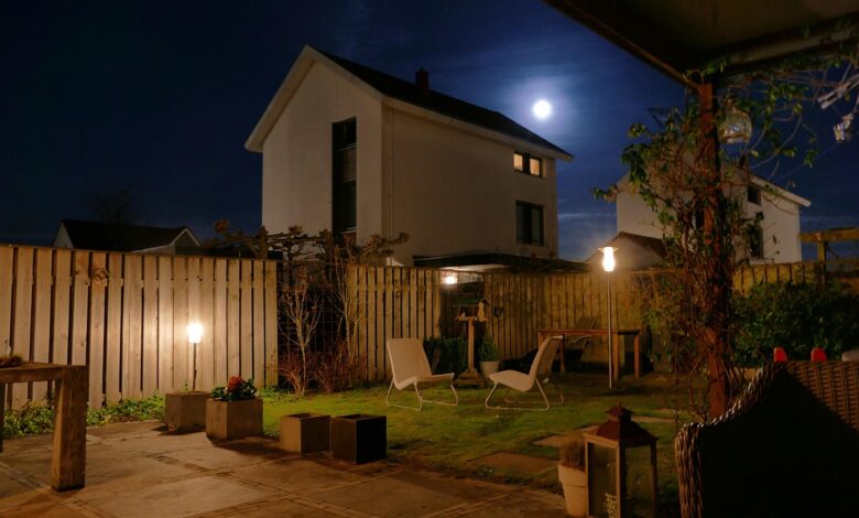 night, photography, netherlands, moon, garden, brown moon, nature, brown photography
