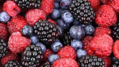 berries, fruits, food