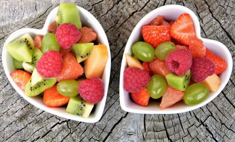 fresh fruits, bowls, fruit bowls