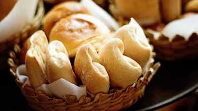 baked, breads, basket