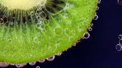 kiwi, kiwi under water, close up, kiwi in the water, coctail, blow, air bubbles, gush, green, fruit, yummy, cute, disc, slice kiwi, kiwi slice, under water, fresh, refreshment, bubble, immersion, kiwi, kiwi, kiwi, kiwi, kiwi
