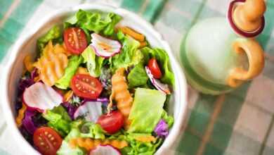 Close-up of Salad in Plate