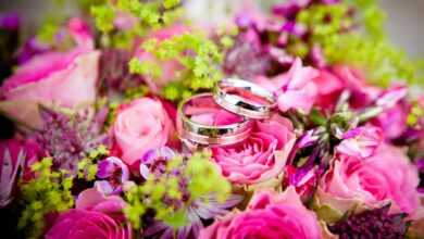 flowers, rings, flower wallpaper