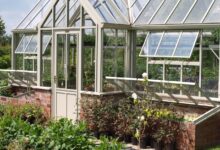 greenhouse, garden, nature, glass