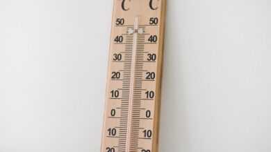 thermometer, wooden thermometer, temperature