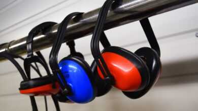 earmuffs, noise cancelling, headphones, earphones, industry, safety, ear, protection, protective, work, construction, helmet, protect, health, personal, builder, noise, workwear, security, red, blue, sound, silence, profession, decibel, earmuffs, earmuffs, noise, noise, noise, noise, noise