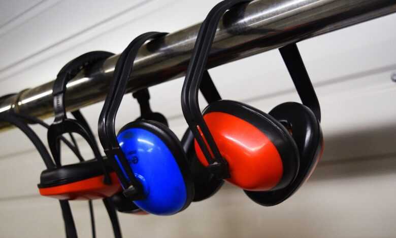 earmuffs, noise cancelling, headphones, earphones, industry, safety, ear, protection, protective, work, construction, helmet, protect, health, personal, builder, noise, workwear, security, red, blue, sound, silence, profession, decibel, earmuffs, earmuffs, noise, noise, noise, noise, noise