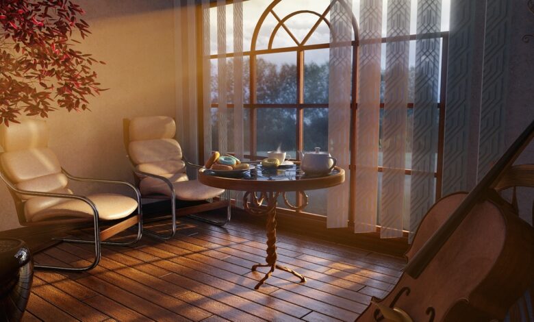 chair, furniture, inside, room, coffee, packages, window, piece, light, nature, morning, cello, rest, relaxation, magic, date, sunrise, break, armchair