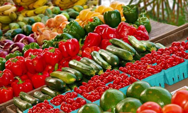 market, food, fruit