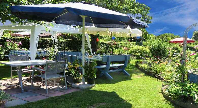 fixed, garden, celebration, summer, party, garden party, birthday party, chair, table, garden furniture, warm welcome, summer party, barbecue party, time out, quitting time, nature, recreation
