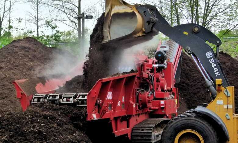 compost grinder, compost, chipper, industrial, wood chipper, mulch, mulch grinder, much chipper, steam, heat, compost, compost, compost, compost, compost, mulch, mulch