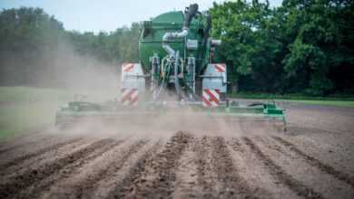 tractor, slurry, slurry tanker