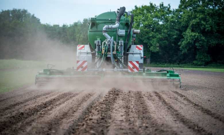 tractor, slurry, slurry tanker