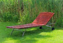 garden lounger, sun lounger, nature, wooden lounger, lie, relax, meadow, grass, quiet, relaxation