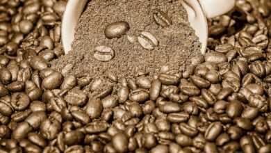 coffee pot, porcelain, cup, coffee beans, coffee cup, coffee, beans, caffeine, roasted, ground, ground coffee, coffee powder, aroma, enjoyment, coffee shop, drink, food, luxury items, coffee enjoyment, coffee picture