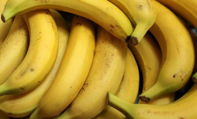 bananas, fruits, food