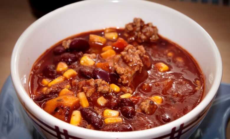 chili con carne, chili, cook