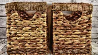 baskets, water hyacinth, natural product