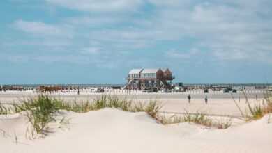 beach, sand, nature, sand dunes, vacations, north sea, sea, st peter ording, mood, leisure time, windy
