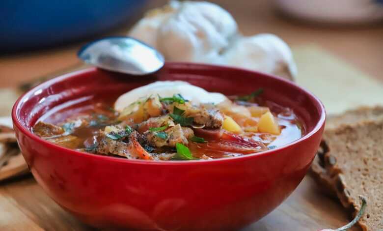 borsch, food, cook at home