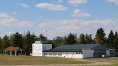 airfield, tower, window, control tower, cloud, heaven, building, perspective, blue, glass, facade, forest, carport, automobile, white, carport, carport, carport, carport, carport