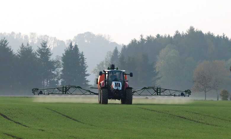 tractor, agriculture, field work