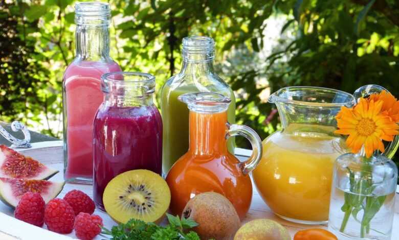 smoothies, juice, vegetable juice