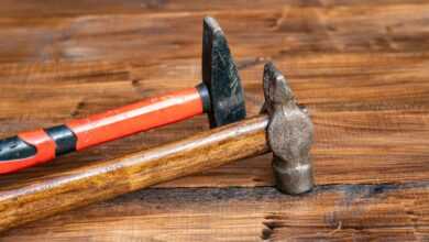 a hammer, hand tool, steel