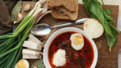 borscht, soup, food