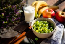 healthy, food, fruits, diet, bowl of grapes, apples, bananas, glass of milk, fresh, nutrition, vegetarian, delicious, food, diet, diet, diet, diet, diet