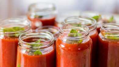 sauce, tomato, canning