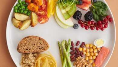 Flatlay of Assorted Nutritious Food