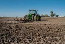 farm, tractor, plow