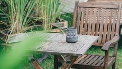 garden, garden furniture, nature, backyard, yard