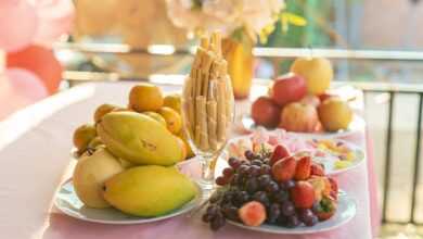 salad, fruit, berry